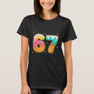 Camiseta 67 Sorvete Gotejamento Meme Seis Sete Gíria da Ger