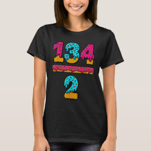 Camiseta 67 Sorvete Gotejante Meme Divisão Professor de Mat