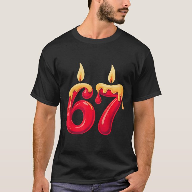 Camiseta 67 Velas de Natal  (Frente)