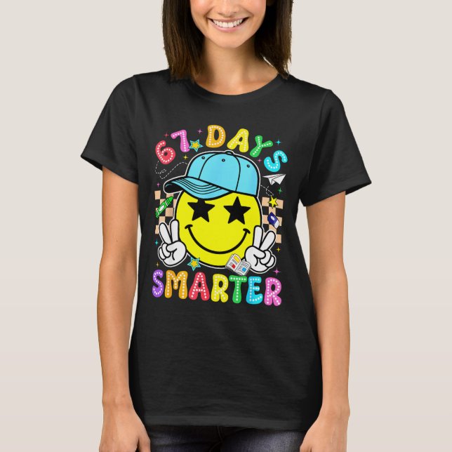 Camiseta 67th Day Of School 67 Days Smarter Teacher Boy Gir (Frente)
