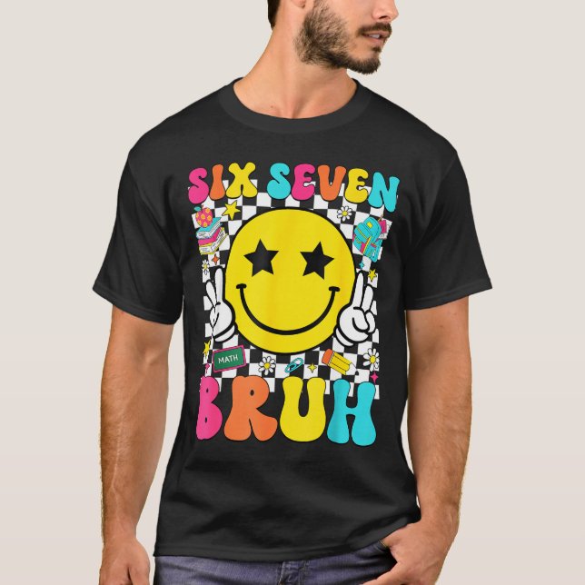 Camiseta 67th Day Of School Shirt 67 Days Smarter Smile Fac (Frente)