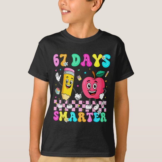 Camiseta 67th Day Of School Shirt 67 Days Smarter Teacher B (Frente)
