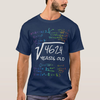 Camiseta 68º aniversário da Raiz Design da Praça da Matemát
