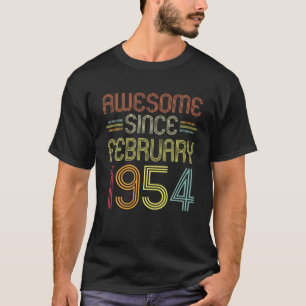 Camiseta 68º aniversário é fantástico desde fevereiro de 19