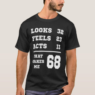 Camiseta 68 Aparência Sente Atos 1