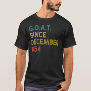 Camiseta 68.o aniversário de 68 anos de carne de caprino de