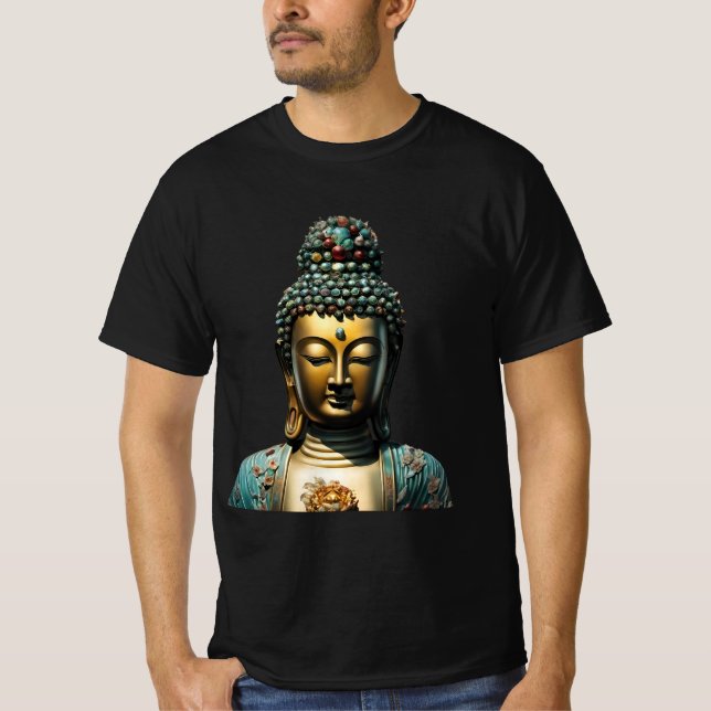 Camiseta 69 Buddha Guanyin - Camisa-Máscara Budista (Frente)