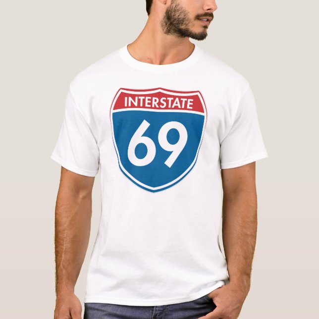 Camiseta 69 de um estado a outro (Frente)