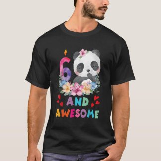 Camiseta 6 6 Panda Unicorn Py