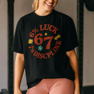 Camiseta 6 7 Academia Citação Treino Motivação 
