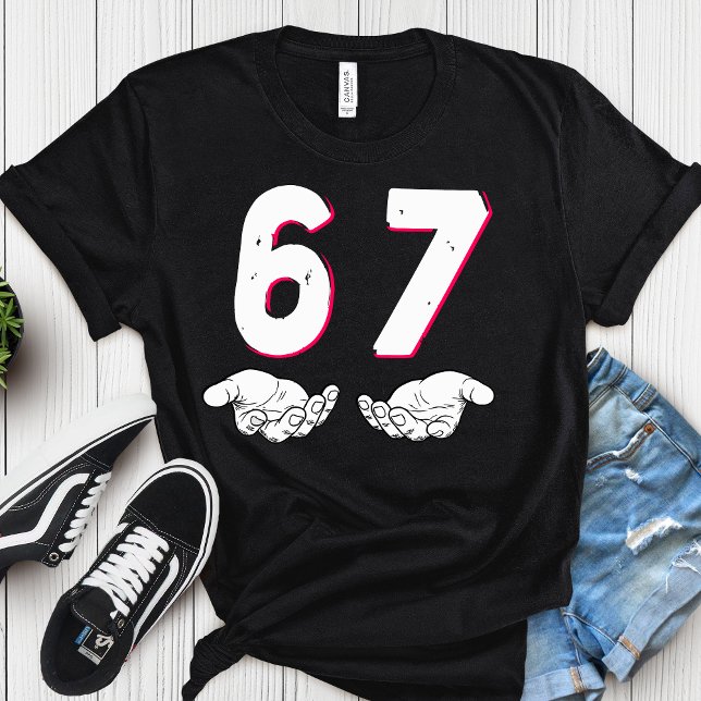 Camiseta 6 7 funny, Six Seven Meme Trendy  (Criador carregado)