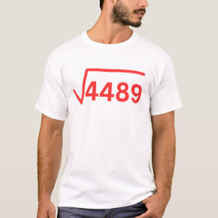 Camiseta 6 7 meme 4489 matemática engraçada