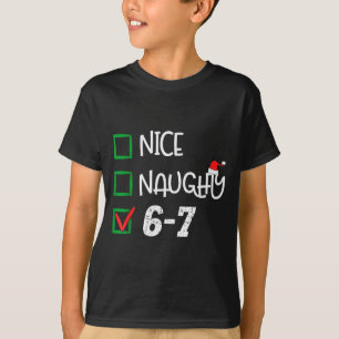 Camiseta 6-7 Meme Legal Sacana 67 Natal Rotação Cerebral En