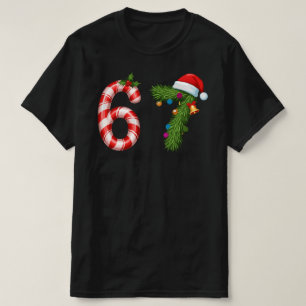 Camiseta 6 7 Meme Natal Seis Sete Meme Engraçado