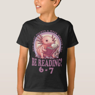 Camiseta 6 7 Meme Professor de Inglês Engraçado 67 Lendo Ax