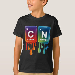 Camiseta 6 7 Professor de Química Ciências Engraçado Tabela