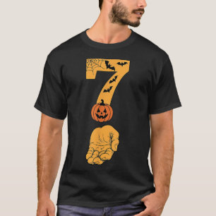 Camiseta 6 7 Seis Sete Meme Com Teia de Aranha na Mão no Ha