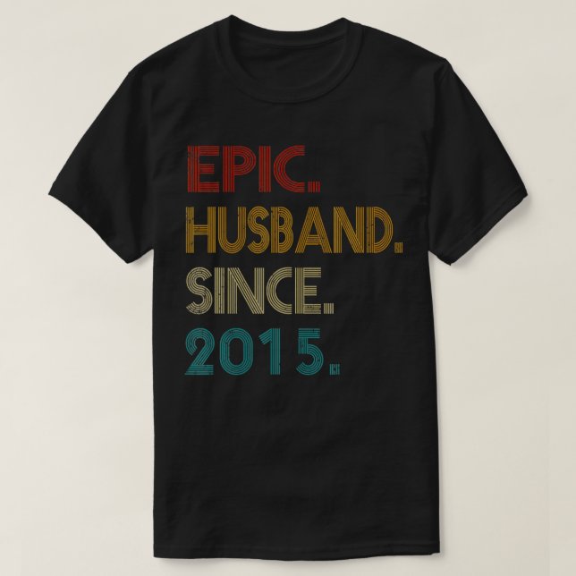 Camiseta 6: Aniversário De Casamento Dando-Lhe Um Marido Ep (Frente do Design)