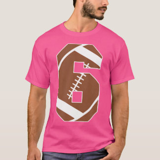 Camiseta 6 Birthday Futebol Festa de aniversário 6 Anos B
