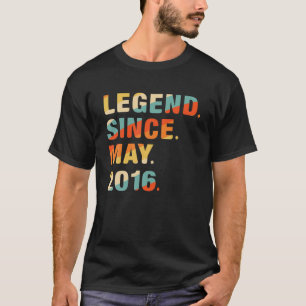 Camiseta 6 Birthday Oferece Legenda De 6 Anos Desde 20 De M