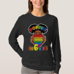 Camiseta 6 Birthday Pop It Fidget African American Kids G<br><div class="desc">6 de Aniversário, Pop De Fidget African American Kids Girl Girl Girl Girl Girl.</div>