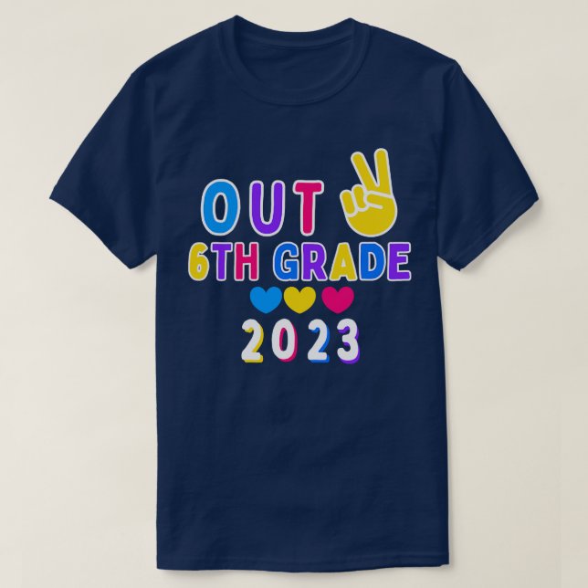 Camiseta 6 Classe 2023 Graduação D De 2023 (Frente do Design)