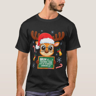 Camiseta 6 de 7 professores acham que 67% dos alunos abusam
