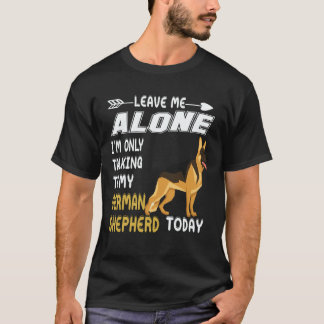 Camiseta 6 Deixe-me em paz Estou apenas conversando com meu