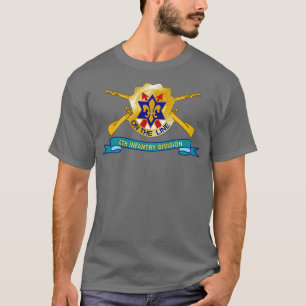 Camiseta 6 Divisão de Infantaria DUI w Br Friso X