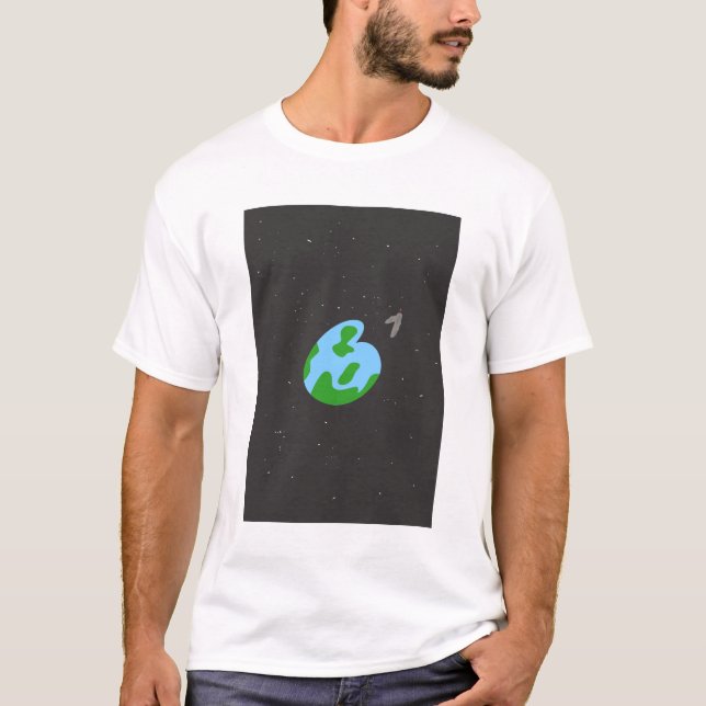 Camiseta 6 Earth 7 Moon (Frente)