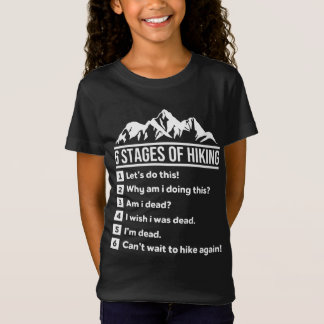 Camiseta 6 estágios de caminhada