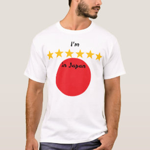 Camiseta 6 Estrelas no Japão