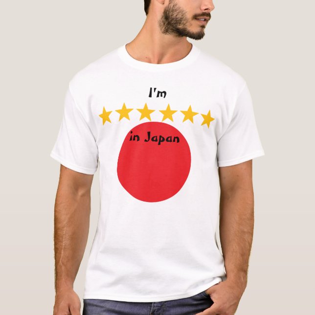 Camiseta 6 Estrelas no Japão (Frente)