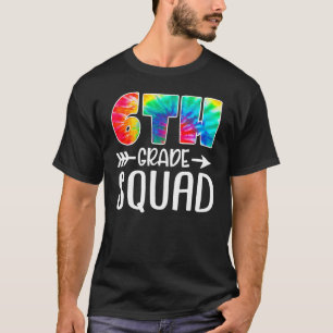Camiseta 6 Grau Esquadrão Colar De Volta Ao Professor Stu