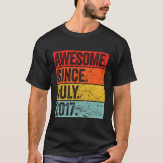 Camiseta 6 Impressionante Desde julho de 2017 6