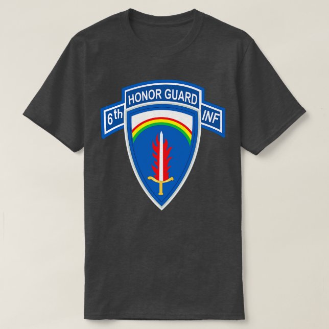 Camiseta 6 Inf Honra Guarda SSI X (Frente do Design)