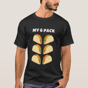 Camiseta 6 Malhações Taco Cigarro Mexicano Topo Para Taco 3