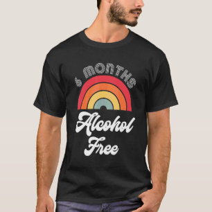 Camiseta 6 Meses de Abstinência de Álcool Aniversário de So