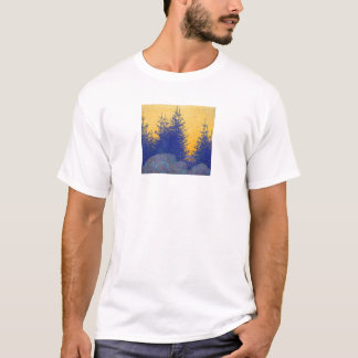 Camiseta 6" paisagem decorativa