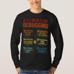 Camiseta 6 Palcos De Debugging Software Developer It Tech 1