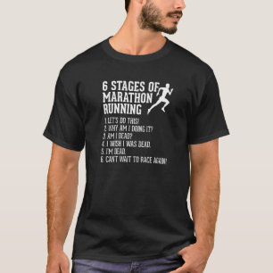 Camiseta 6 Palcos De Maratona A Correr Para O Corredor 1