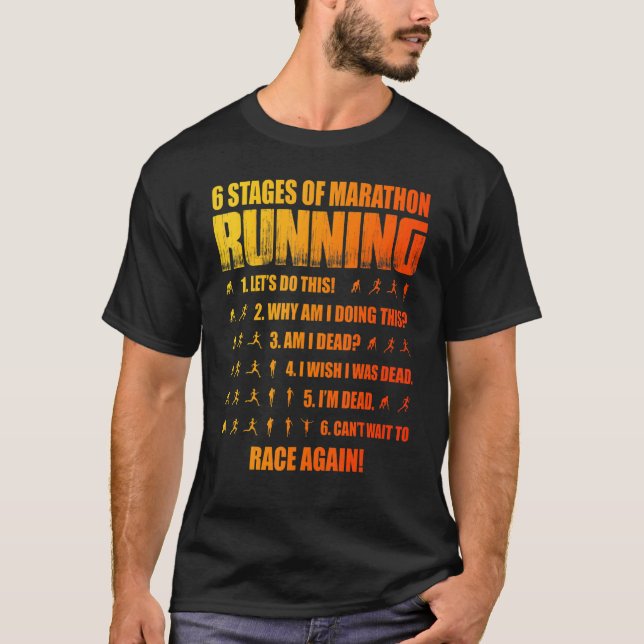Camiseta 6 Palcos De Maratona Em Circulação (Frente)