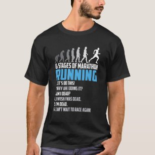 Camiseta 6 Palcos de Maratona em Execução para Runner