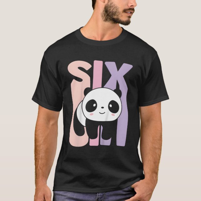 Camiseta 6 Panda 6 B-Day (Frente)