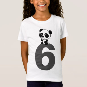 Camiseta 6 SEIS PANDA BEAR T-Shirts