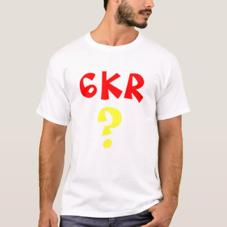 Camiseta 6KR mistério T