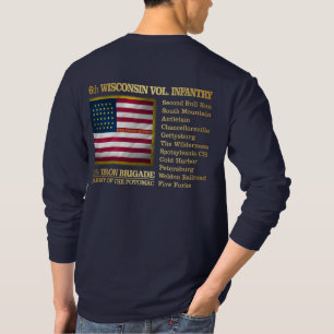 Camiseta 6o Infantaria voluntária de Wisconsin