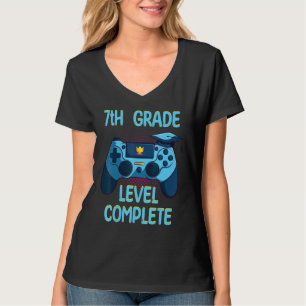 Camiseta 7º ano concluído último dia de escola Gradu