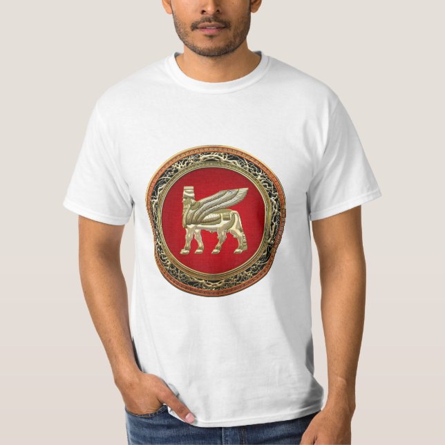 Camiseta [700] Bull Lamaçu Solitário Babilônio [3D] (Frente)