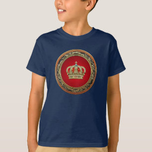 Camiseta [700] Príncipe-Princesa Rei-Rainha Coroa [Belg.Do